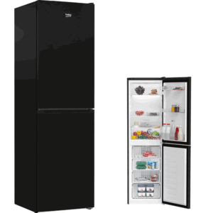 Beko 55cm Frost Free Fridge Freezer - Black