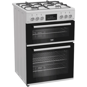 Beko 60cm Twin Cavity Gas Cooker